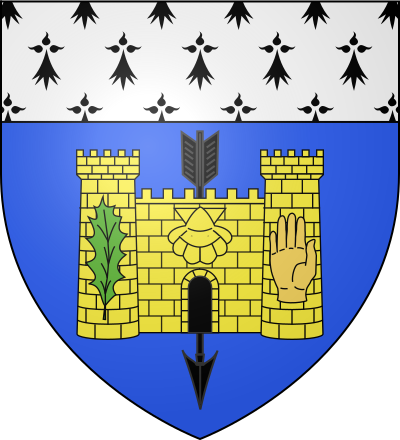 Blason de la commune Augan