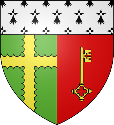 Blason de la commune Bubry