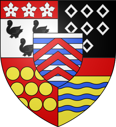 Blason de la commune Camors