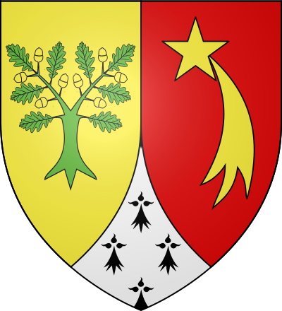 Blason de la commune Concoret