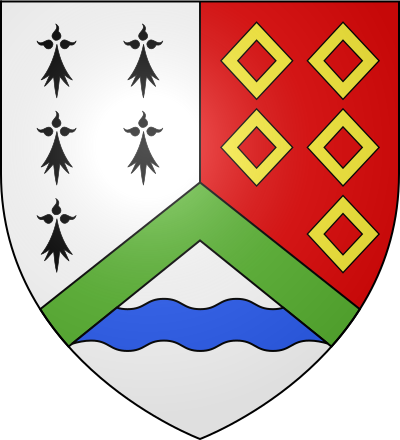 Blason de la commune Crédin