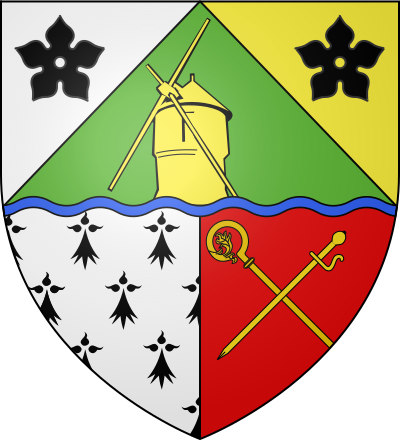 Blason de la commune Cruguel