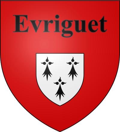 Blason de la commune Évriguet