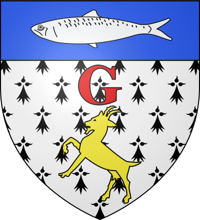 Blason de la commune Gâvres