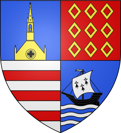 Blason de la commune Guidel