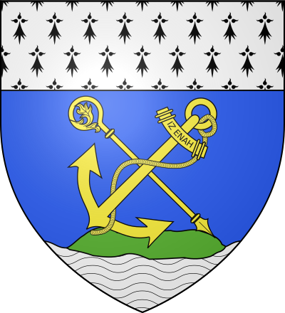 Blason de la commune Île-aux-Moines