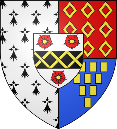 Blason de la commune Lantillac