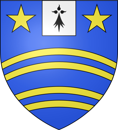 Blason de la commune Larmor-Baden