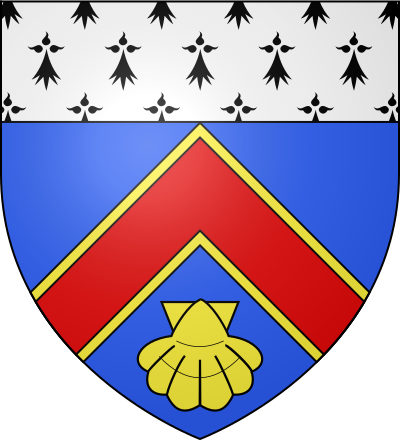 Blason de la commune Lauzach