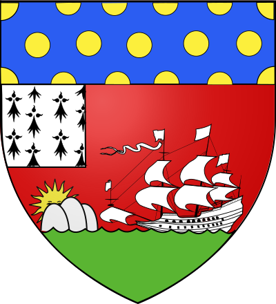 Blason de la commune Lorient