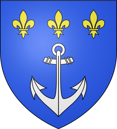 Blason de la commune Port-Louis