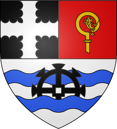 Blason de la commune Priziac