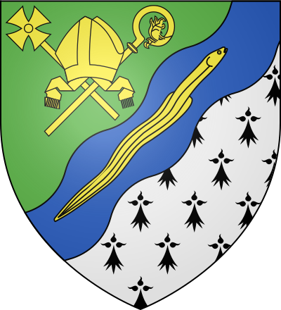 Blason de la commune Saint-Perreux