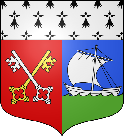 Blason de la commune Saint-Pierre-Quiberon