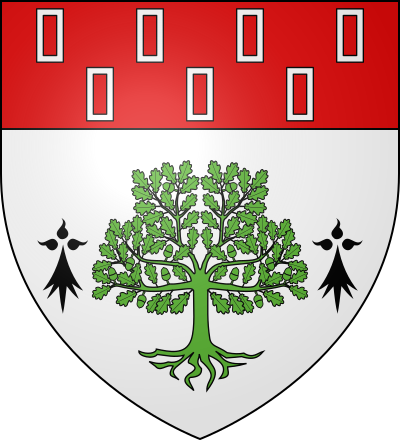 Blason de la commune Le Saint