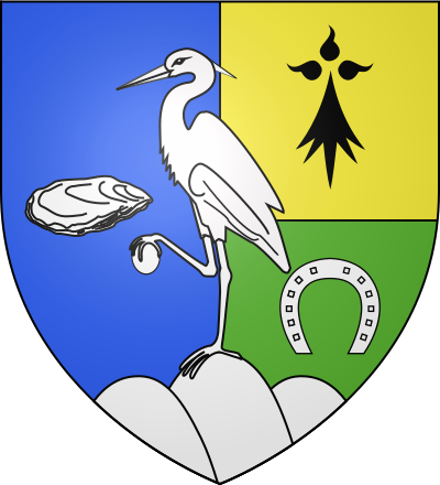 Blason de la commune Sainte-Hélène