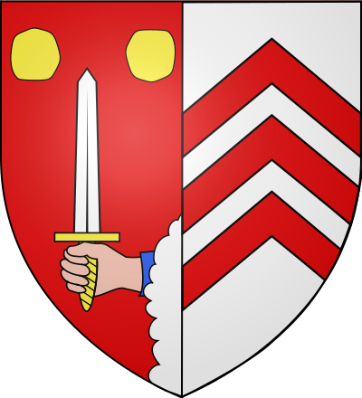 Blason de la commune Angevillers