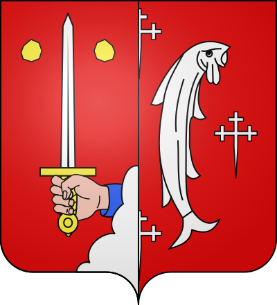 Blason de la commune Baronville