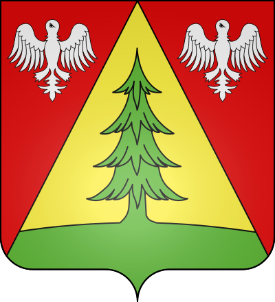 Blason de la commune Bining