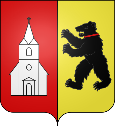 Blason de la commune Blanche-Église