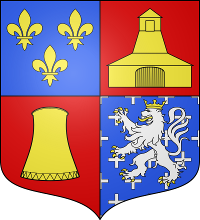 Blason de la commune Carling