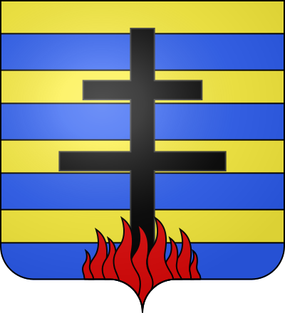 Blason de la commune Charly-Oradour