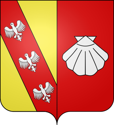 Blason de la commune Château-Salins