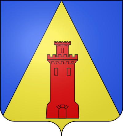 Blason de la commune Château-Voué