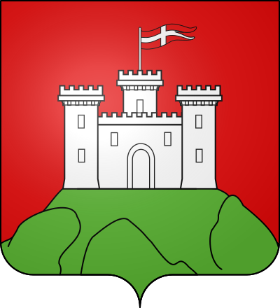 Blason de la commune Châtel-Saint-Germain