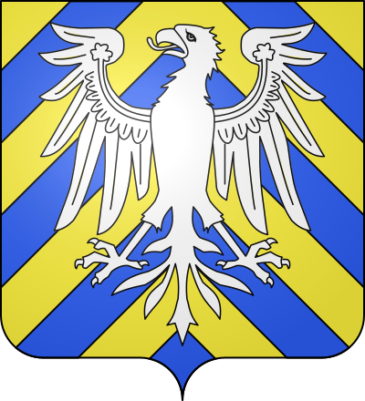 Blason de la commune Cheminot