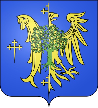 Blason de la commune Chenois