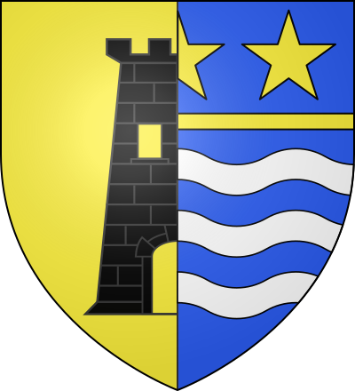 Blason de la commune Coin-lès-Cuvry