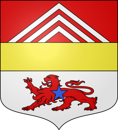 Blason de la commune Courcelles-Chaussy
