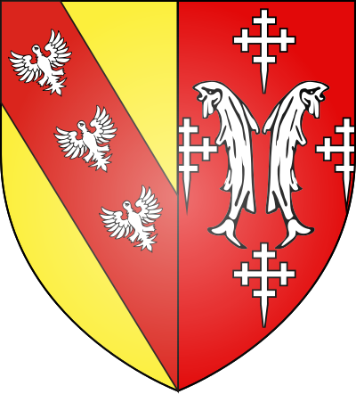 Blason de la commune Delme
