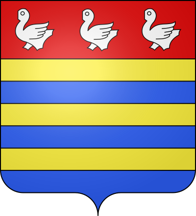 Blason de la commune Évrange