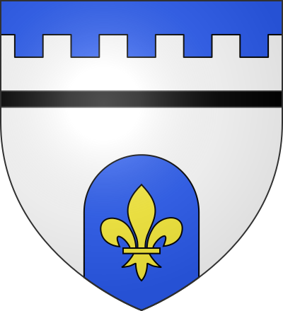 Blason de la commune Garrebourg