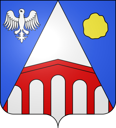 Blason de la commune Hampont