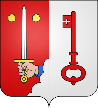 Blason de la commune Herny