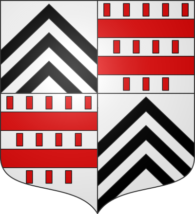 Blason de la commune Hombourg-Budange