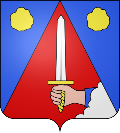 Blason de la commune Lagarde
