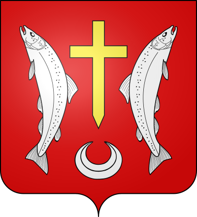 Blason de la commune Lezey