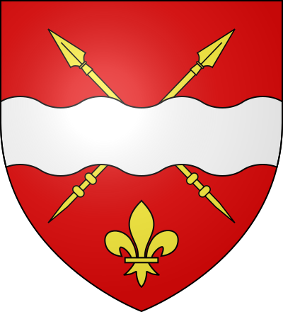 Blason de la commune Malaucourt-sur-Seille