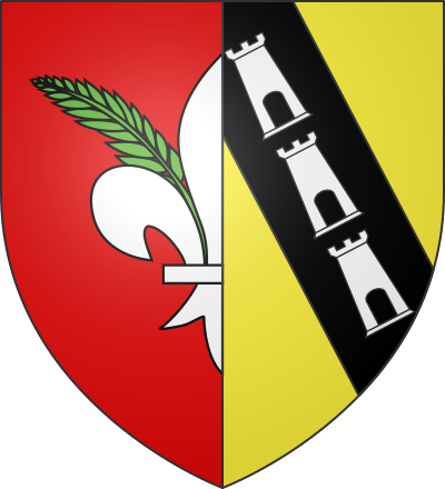 Blason de la commune La Maxe
