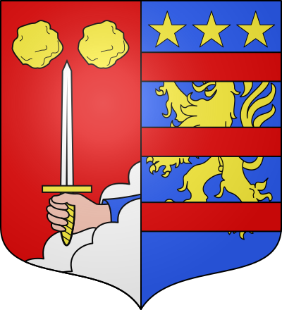 Blason de la commune Mécleuves