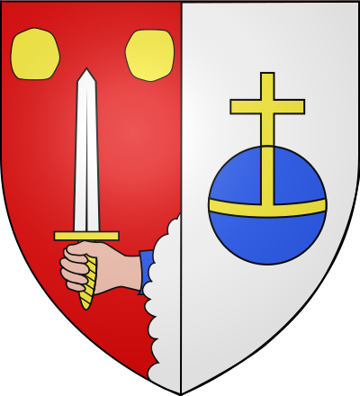 Blason de la commune Moncourt