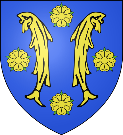 Blason de la commune Plesnois