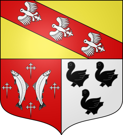 Blason de la commune Riche