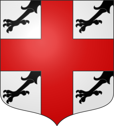 Blason de la commune Saint-Hubert