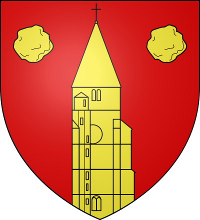 Blason de la commune Sainte-Barbe