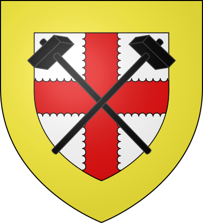 Blason de la commune Serémange-Erzange
